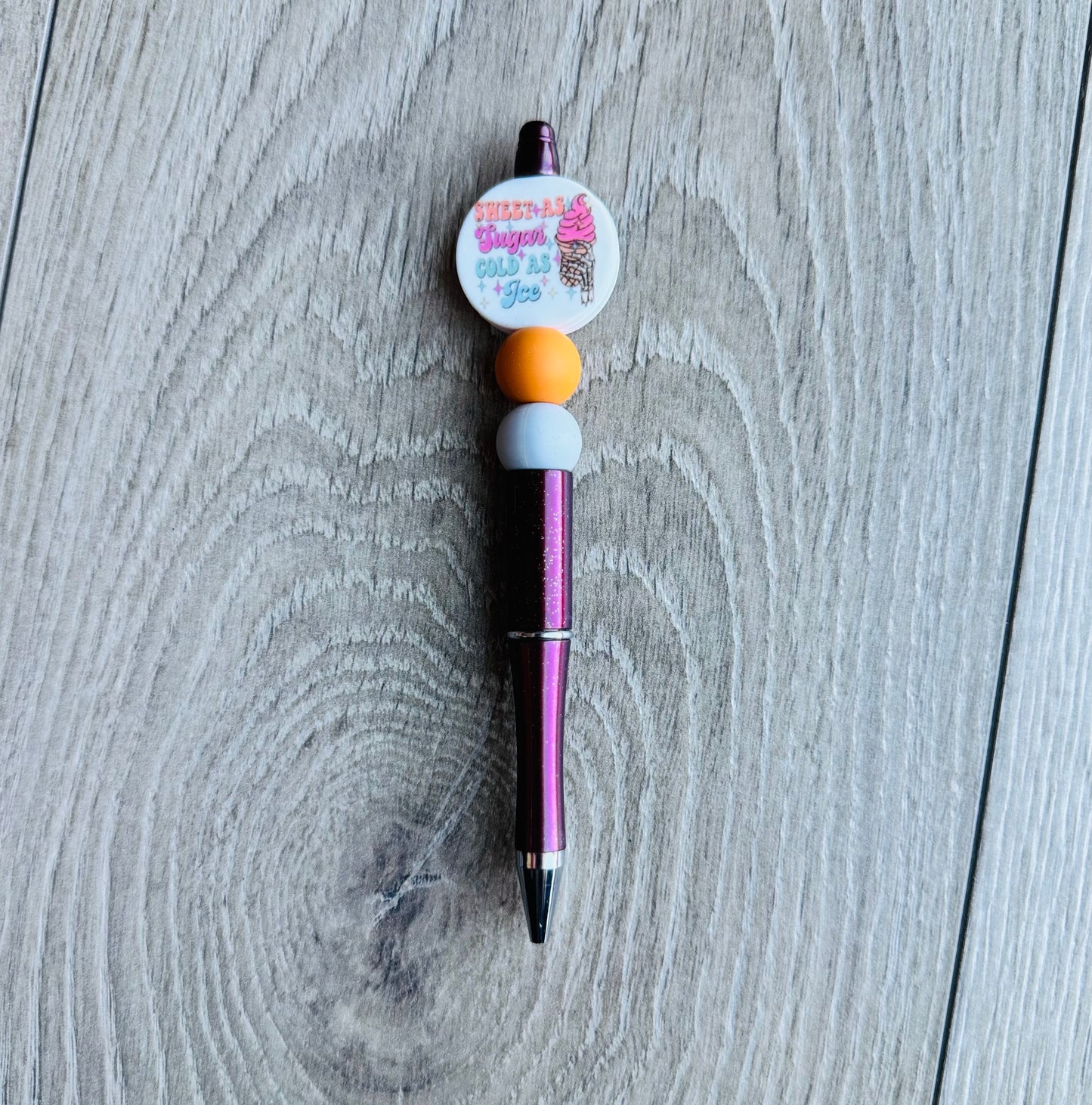 Sweet as sugar cold as ice Pen
