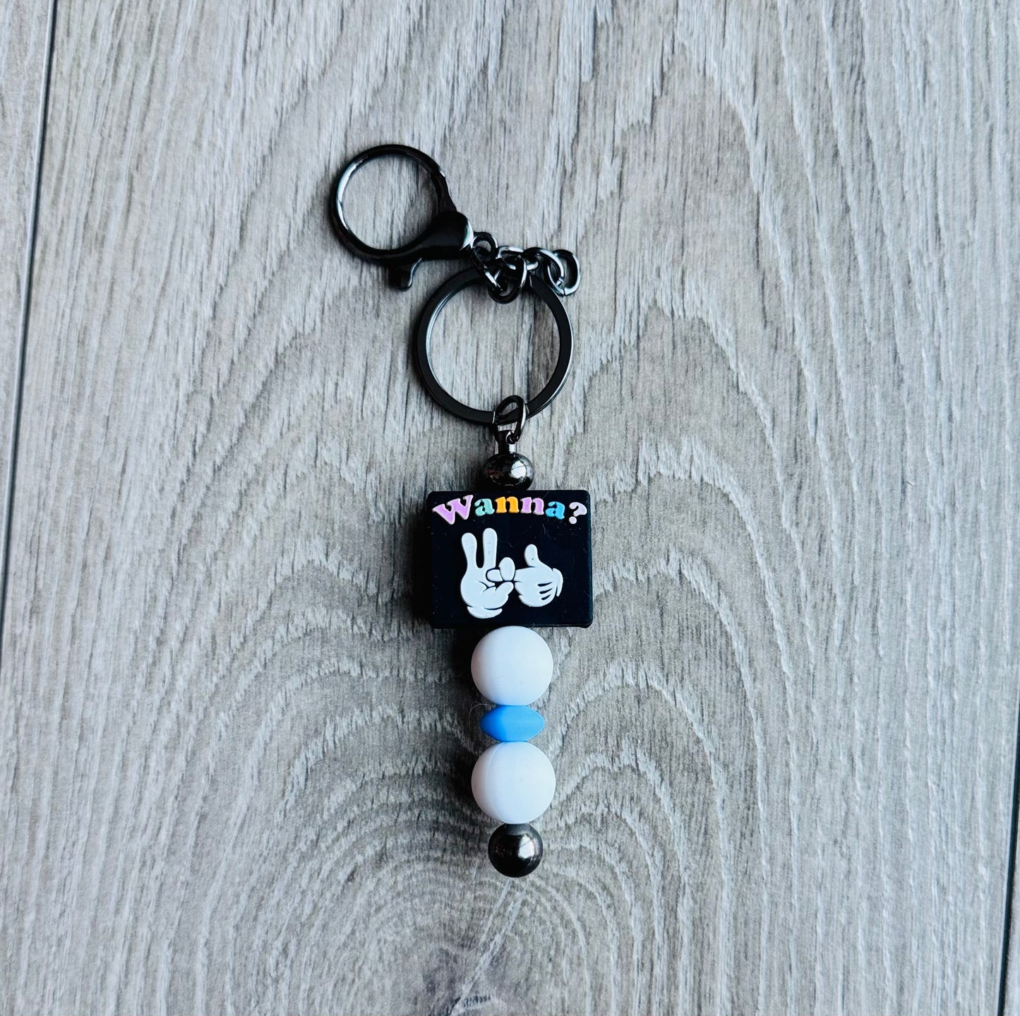 Wanna? Keychain