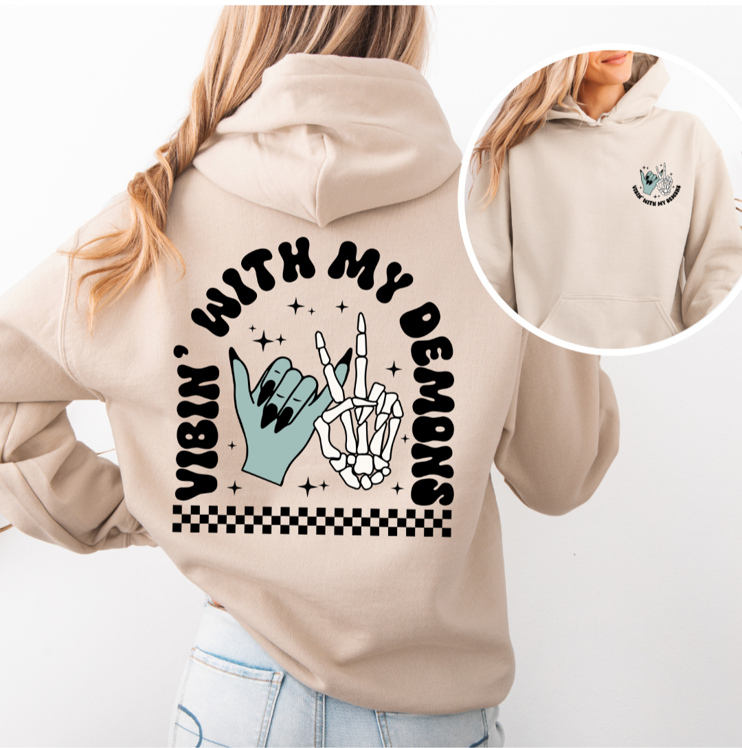 Vibin’ with my demons Sweater