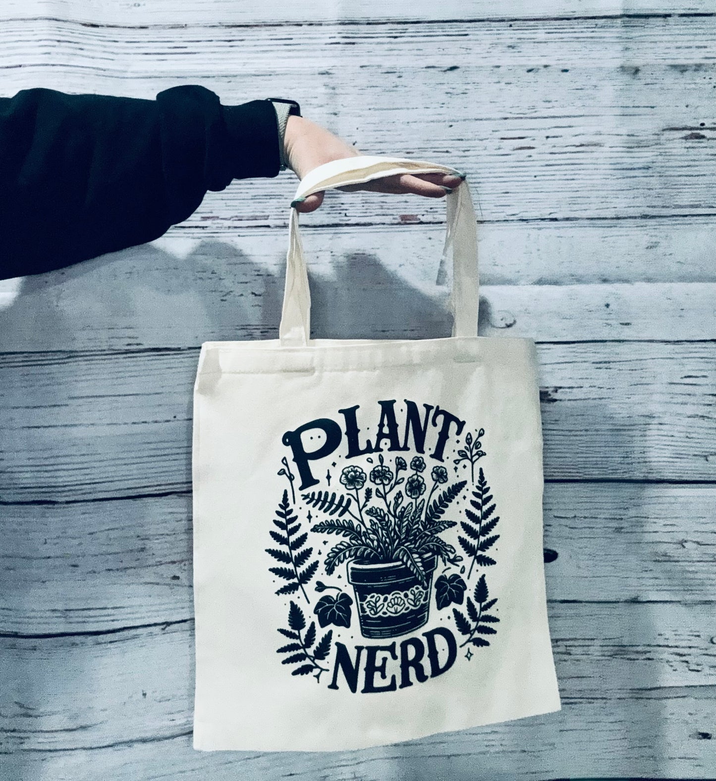 Plant Nerd Canvas Bags