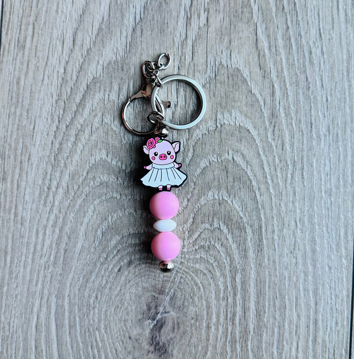 Pig Keychain