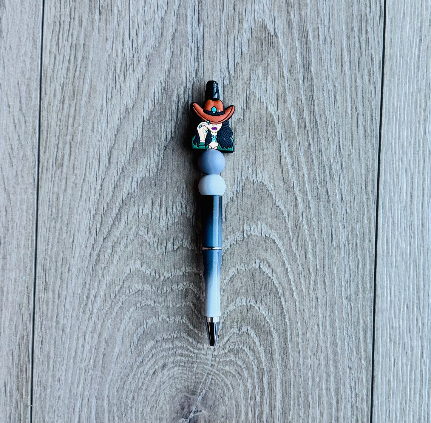 Turquoise Cowgirl Pen