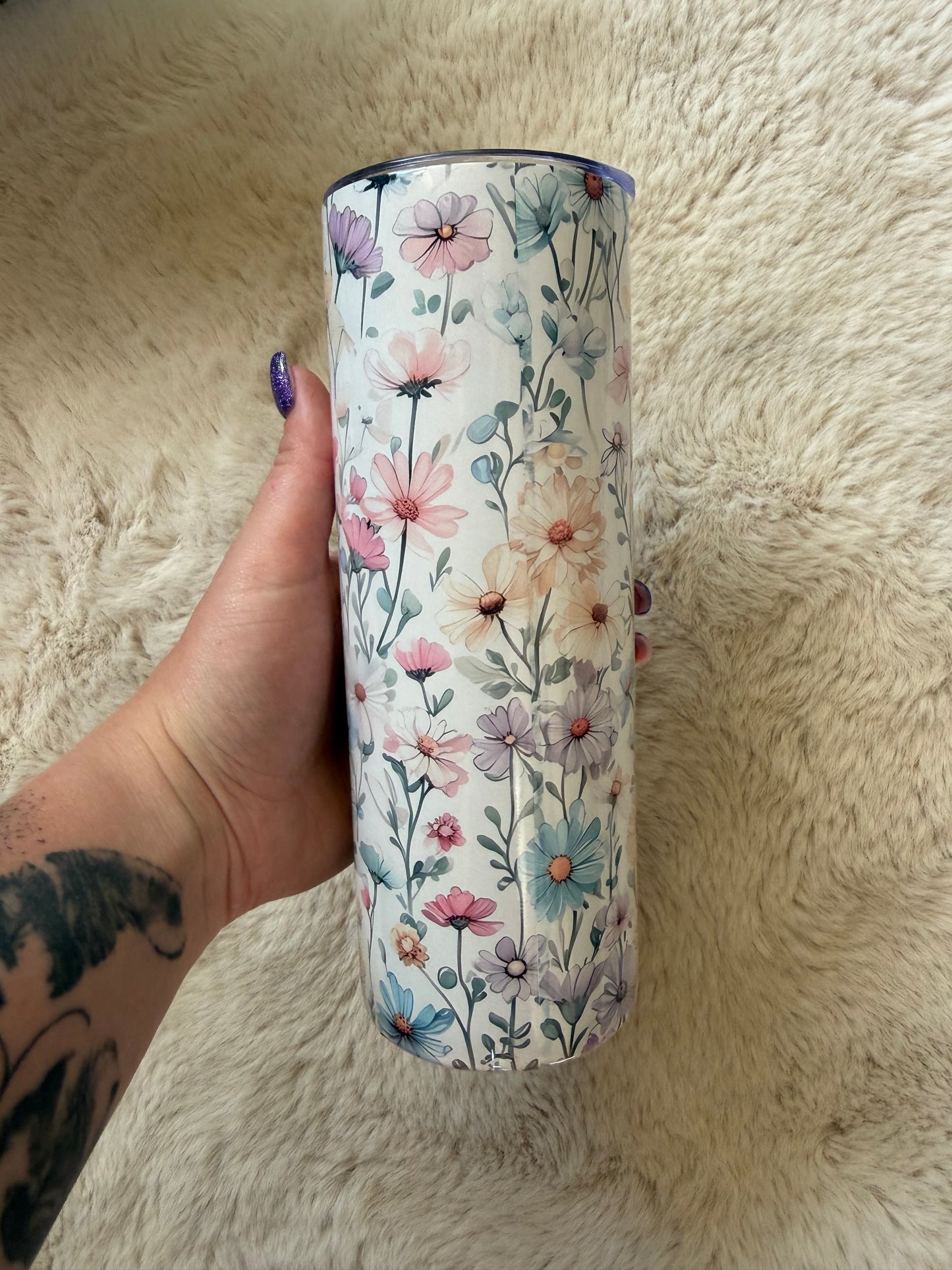 Pastel Wildflower