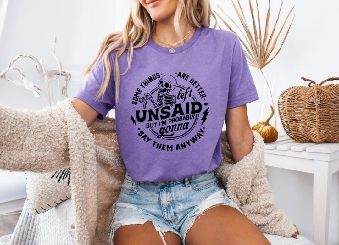 Unsaid