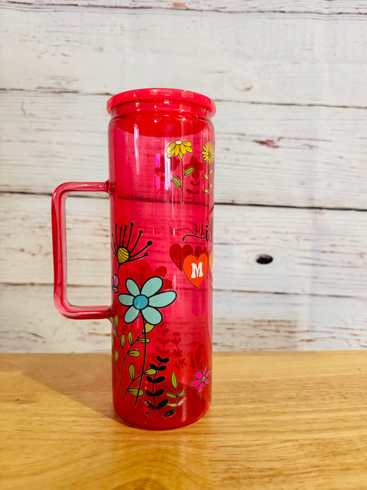 I Love Mama Skinny Tumbler