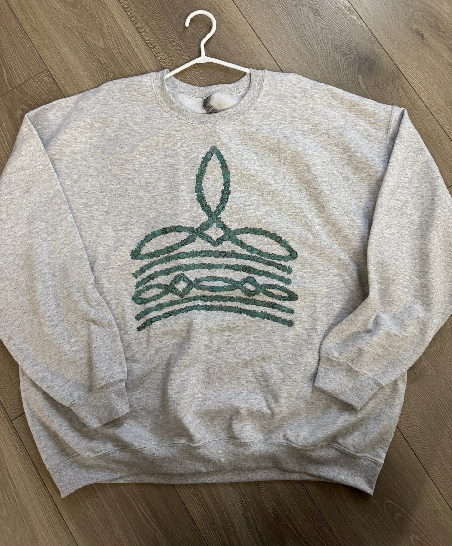 2XLarge Boot Stitch Crew