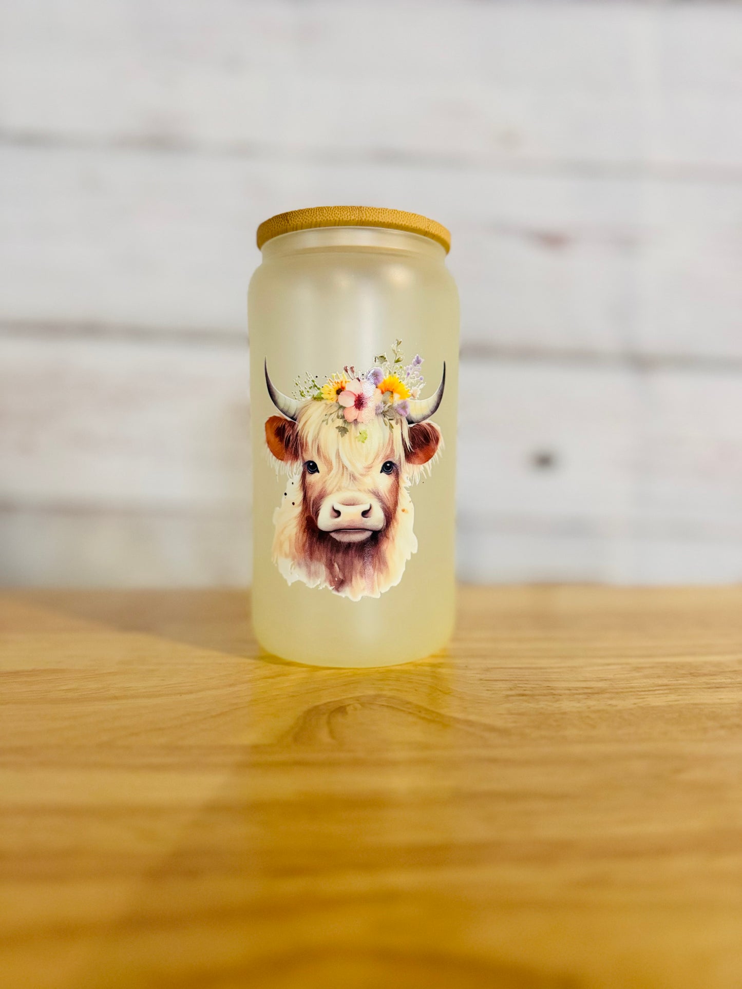 Floral Cow Libby