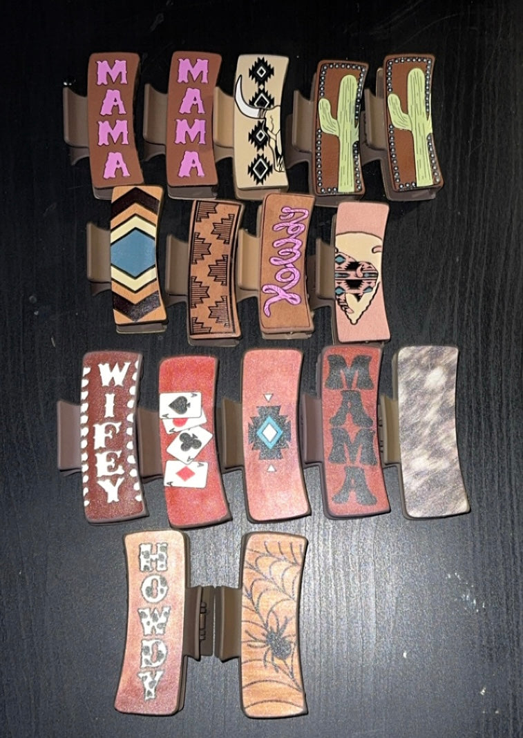 Western Hair Clips