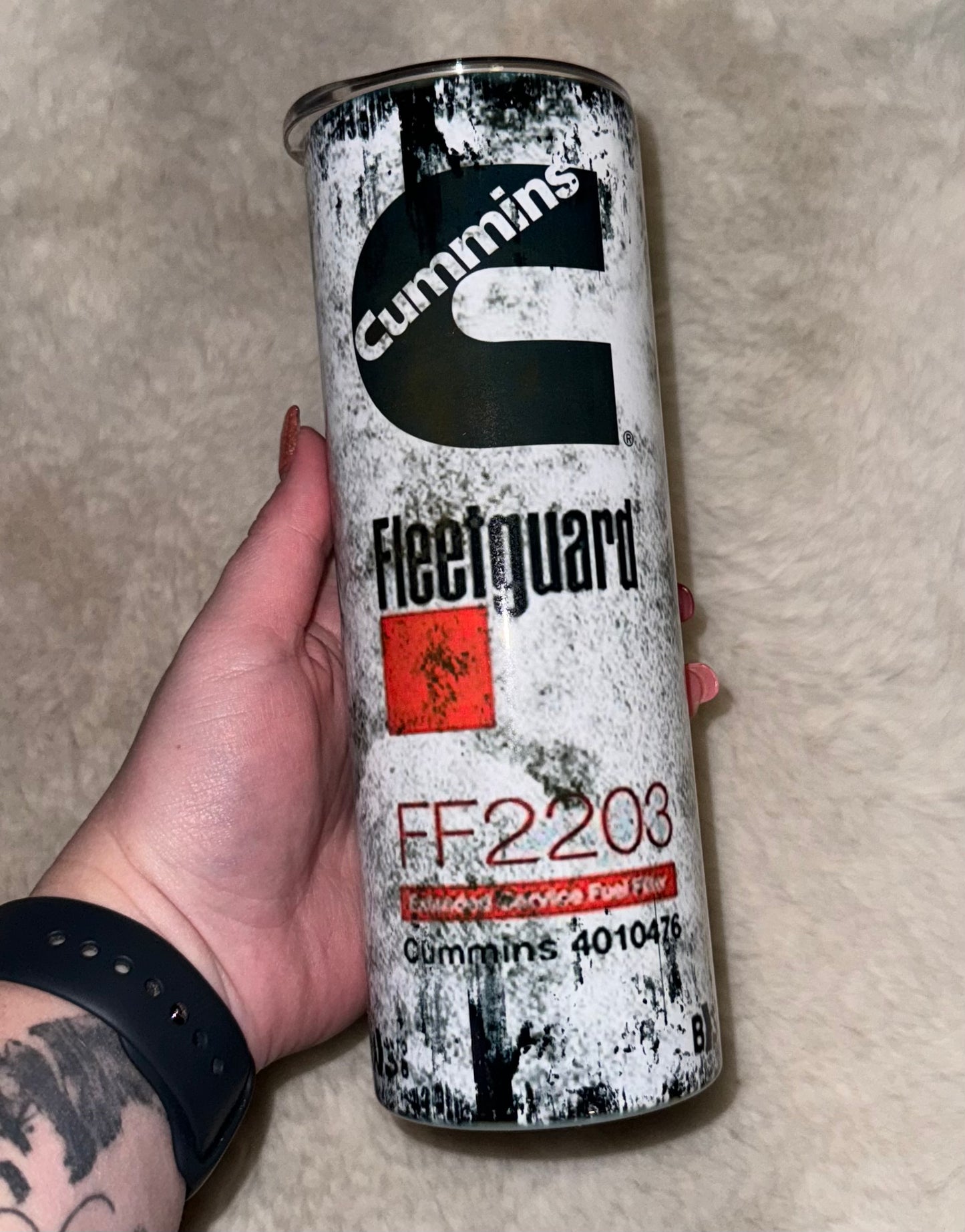 Cummins Tumbler (Glows Red)