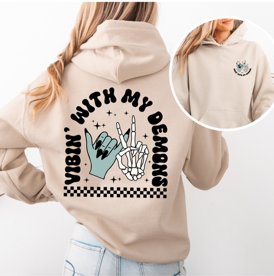 Vibin’ with my demons Sweater