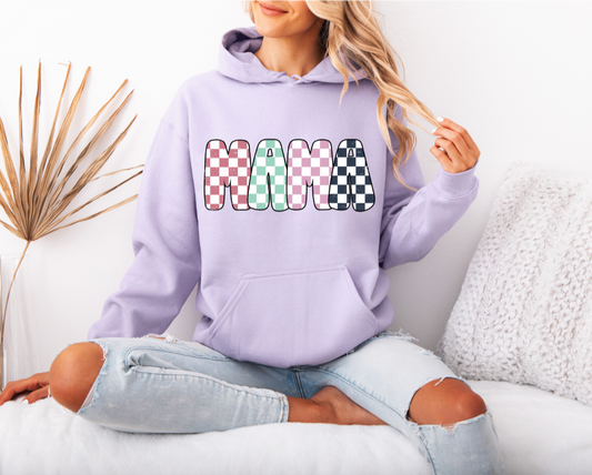 Mama Checkared Sweater