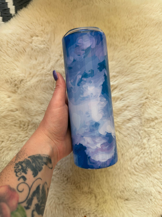 Blue smoke