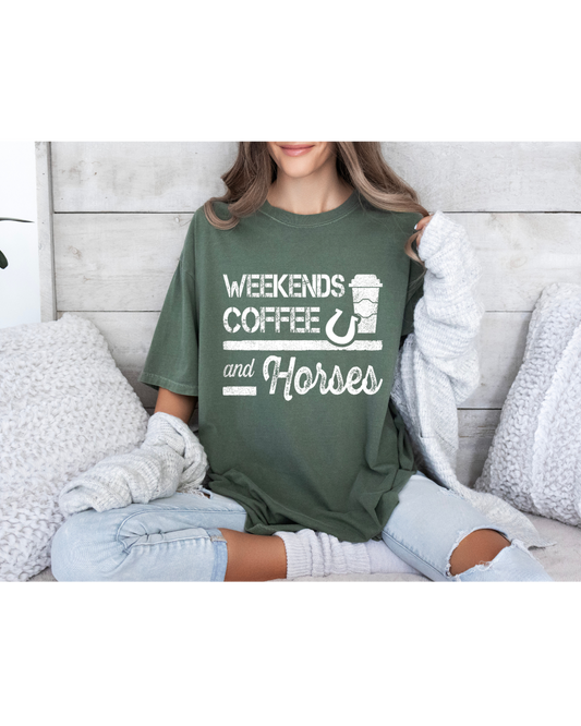 Weekends, coffee and Horses