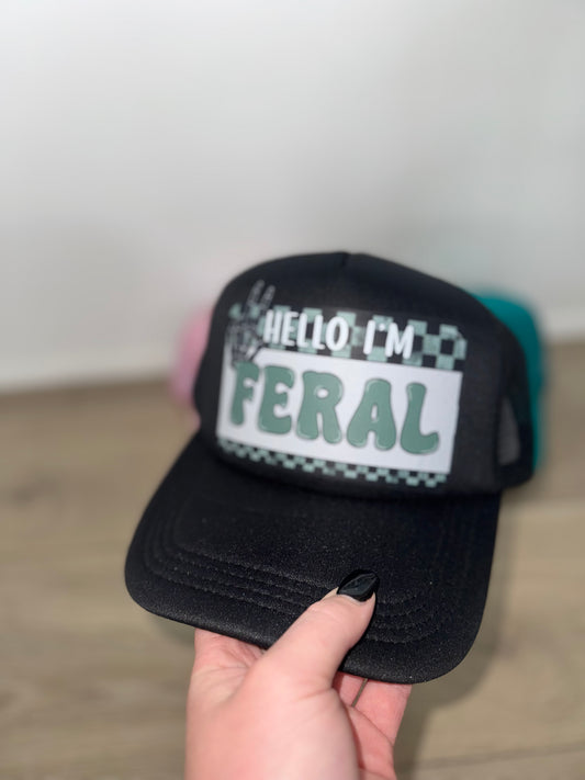Hello I'm Feral Tucker Hat