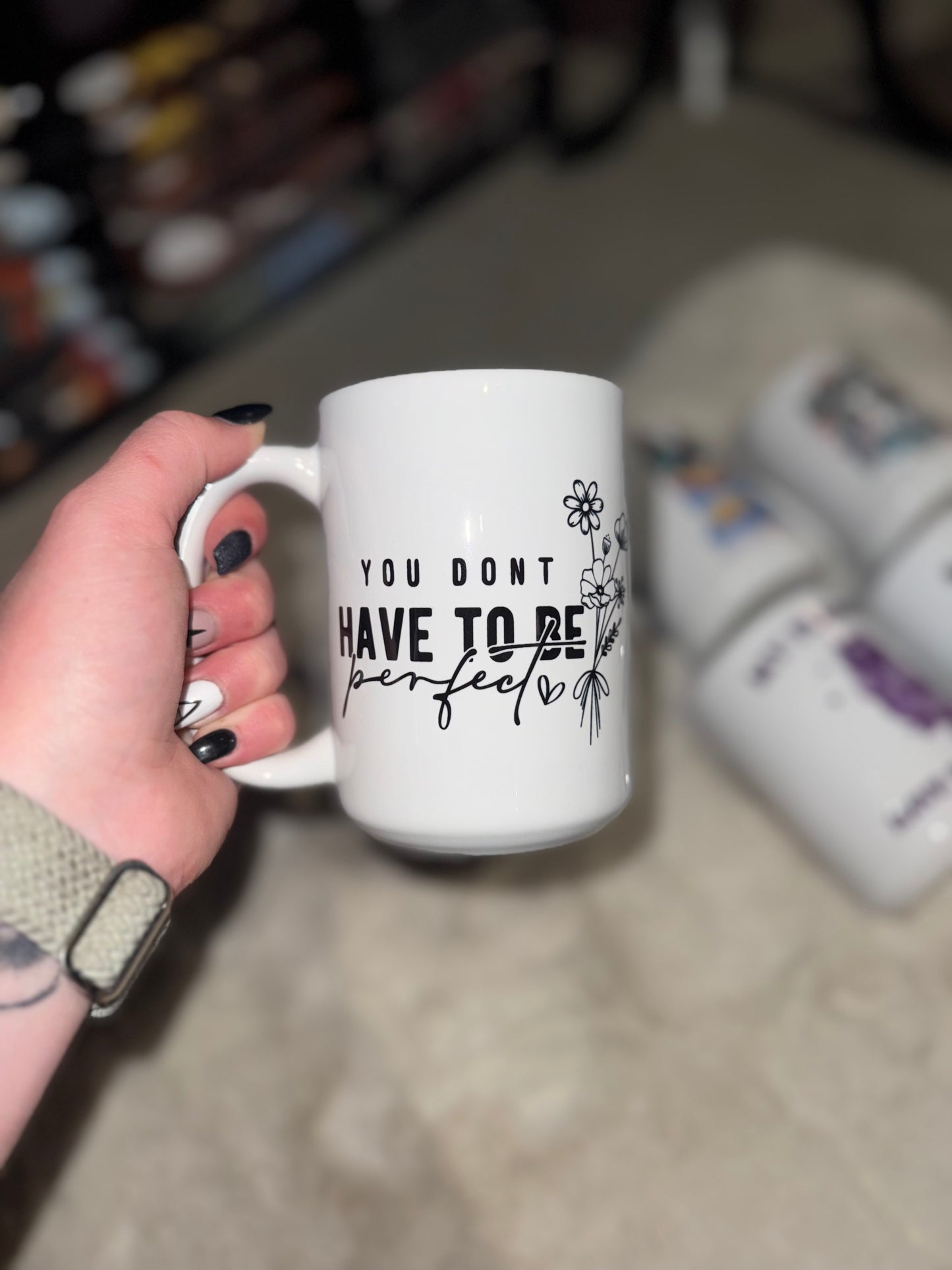 You don’t have to be perfect