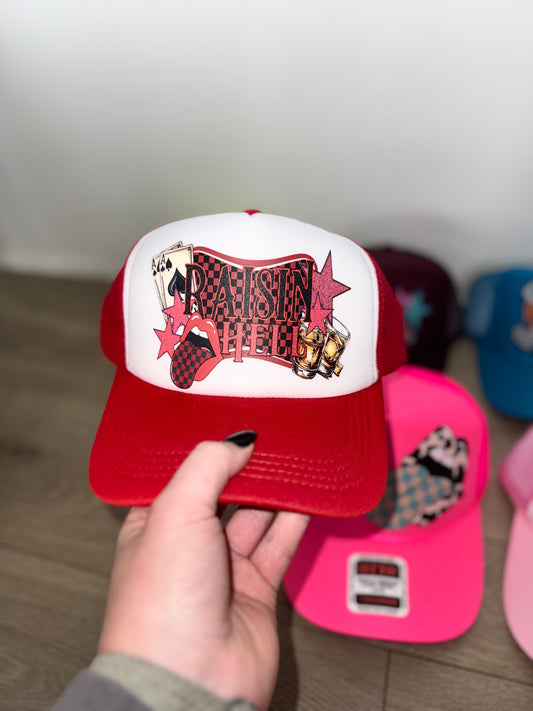 Raisin Hell Tucker Hat