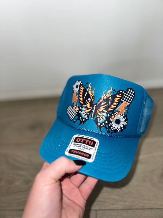 Butterfly Tucker Hat