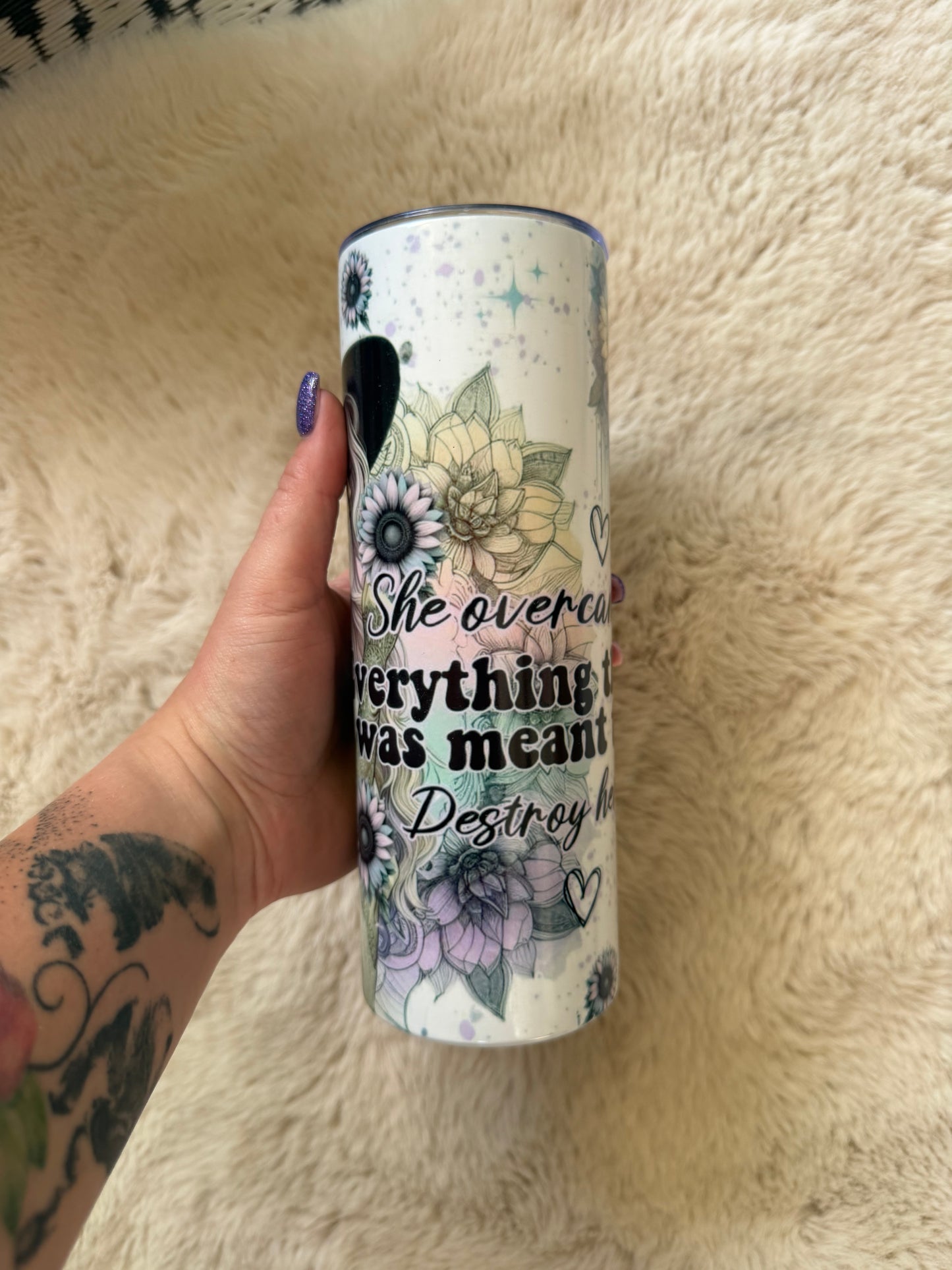 inspirational floral witch