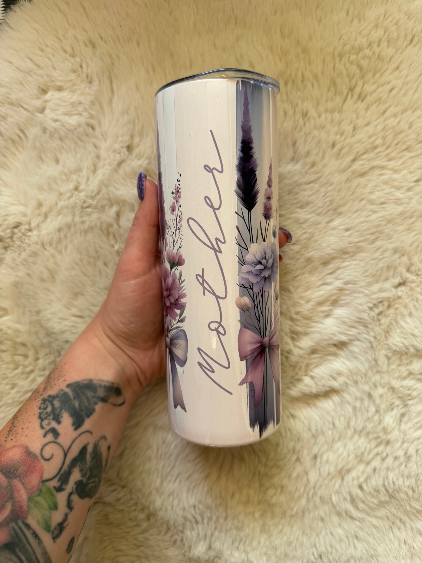 Lavender floral mother