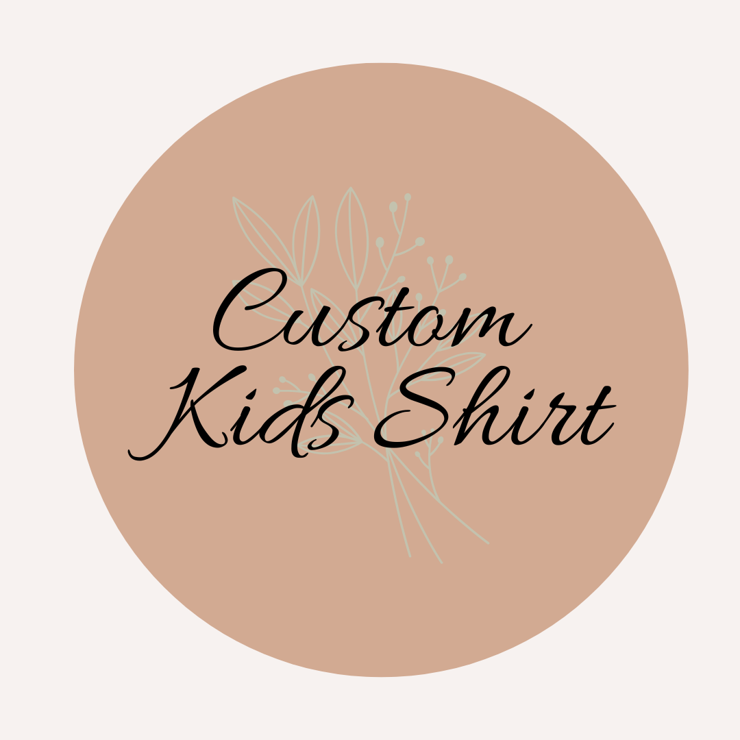 Custom Design Kids Shirt